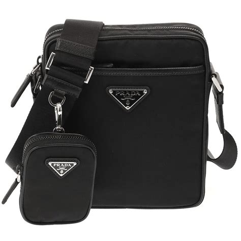 prada 2vh112|Prada 2VH112 Women,Men Leather,Nylon Shoulder Bag Black.